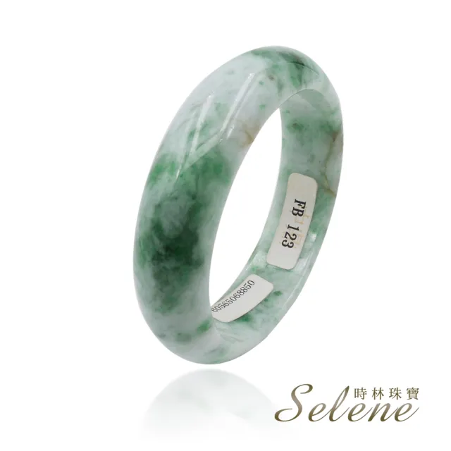 Selene】冰糯地花青種翡翠手鐲(A貨翡翠#9) - momo購物網- 好評推薦