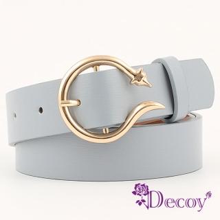 【Decoy】虎克船長＊圓鉤形造型皮帶/多色可選