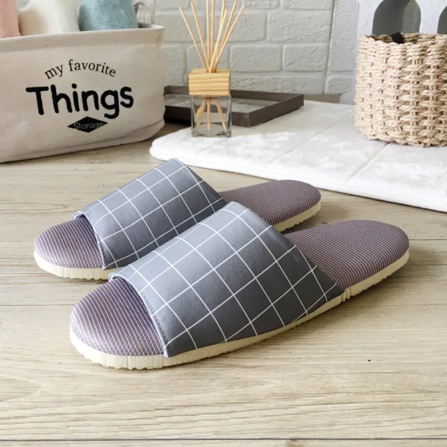 【iSlippers】台灣製造-療癒系-3M吸濕排汗-舒活布質室內拖鞋(多款任選)