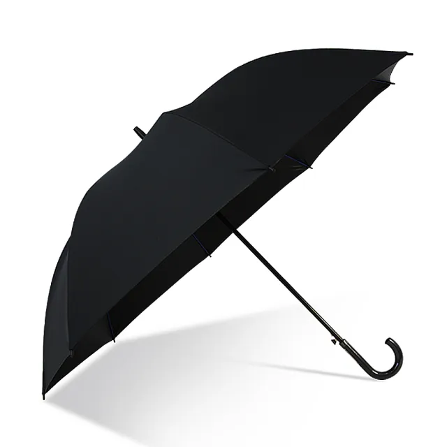 【TDN】大王冷靜傘  超大黑膠自動傘直傘防雷傘(降溫防曬晴雨傘防風直立傘A6306)