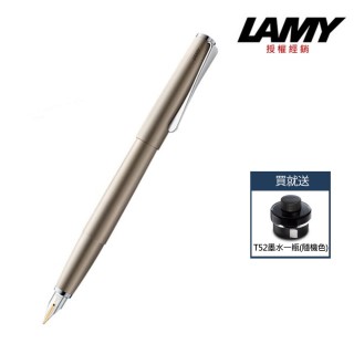 【LAMY】STUDIO系列霧銀鋼筆 68(送墨水)