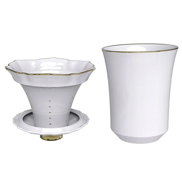 【TALES 神話言】花窗舞影-馬克蓋杯(文創 禮品 禮物 收藏 骨瓷)