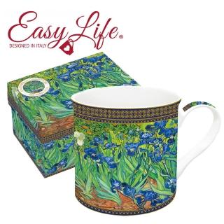 【義大利Easy Life】名畫杯-鳶尾花(梵谷)