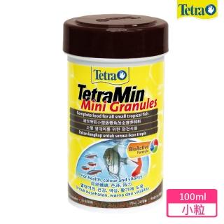 【TETRA 德彩】小型魚顆粒飼料 100ml