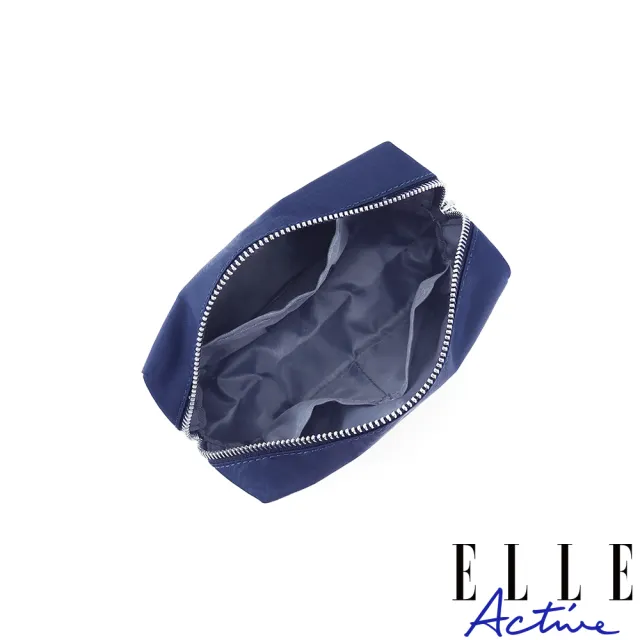 【ELLE active】巴黎遊記系列-化妝包-深藍色