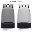 【Osun】簡約俐落男士大容量防潑水USB充電電腦包書包後背包(顏色任選/CE283)