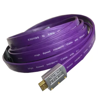 【iNeno】HDMI 2.0 高畫質 高速傳輸 發燒專業級扁平傳輸線 15M