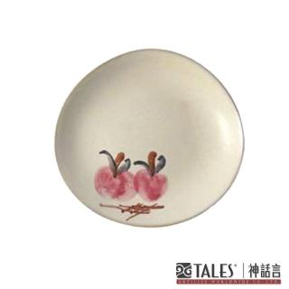 【TALES 神話言】百花薈-小盤桃花 百花富貴茶餐具(文創 禮品 禮物 收藏)
