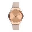 【SWATCH】SKIN超薄金屬系列手錶 SKINROSEE 粉漾 瑞士錶 錶(38mm)