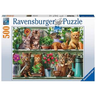 【德國Ravensburger】維寶拼圖 可愛貓咪 500片