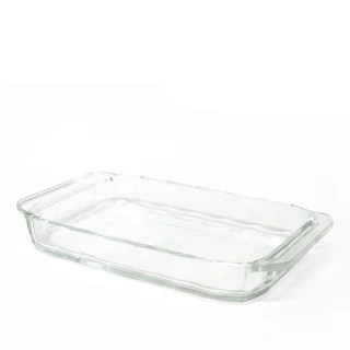 【iwaki】日本品牌耐熱玻璃烤盤(700ml)