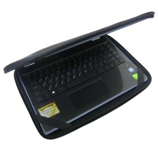 【Ezstick】HP X360 14-dh0000TX 13吋S 通用NB保護專案 三合一超值電腦包組(防震包)