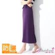 【BeautyFocus】抗UV吸濕排汗防曬圍裙(4410-深紫色)