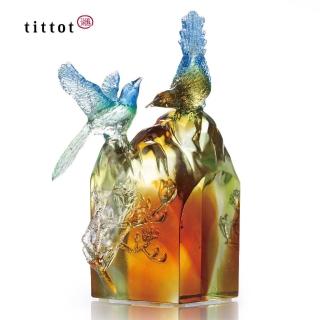 【tittot 琉園】喜相逢 禮物 贈禮(琉璃/禮物/玻璃/水晶/藝術品/擺飾/禮贈/企業/送禮/喜/相/逢)