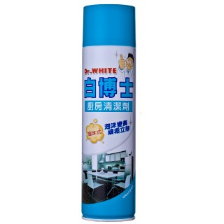 【白博士】廚房泡沫噴霧清潔劑600ml(白博士泡沫)