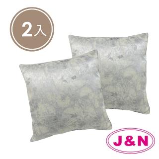 【J&N】金宣銀抱枕-45*45cm(2入-1組)