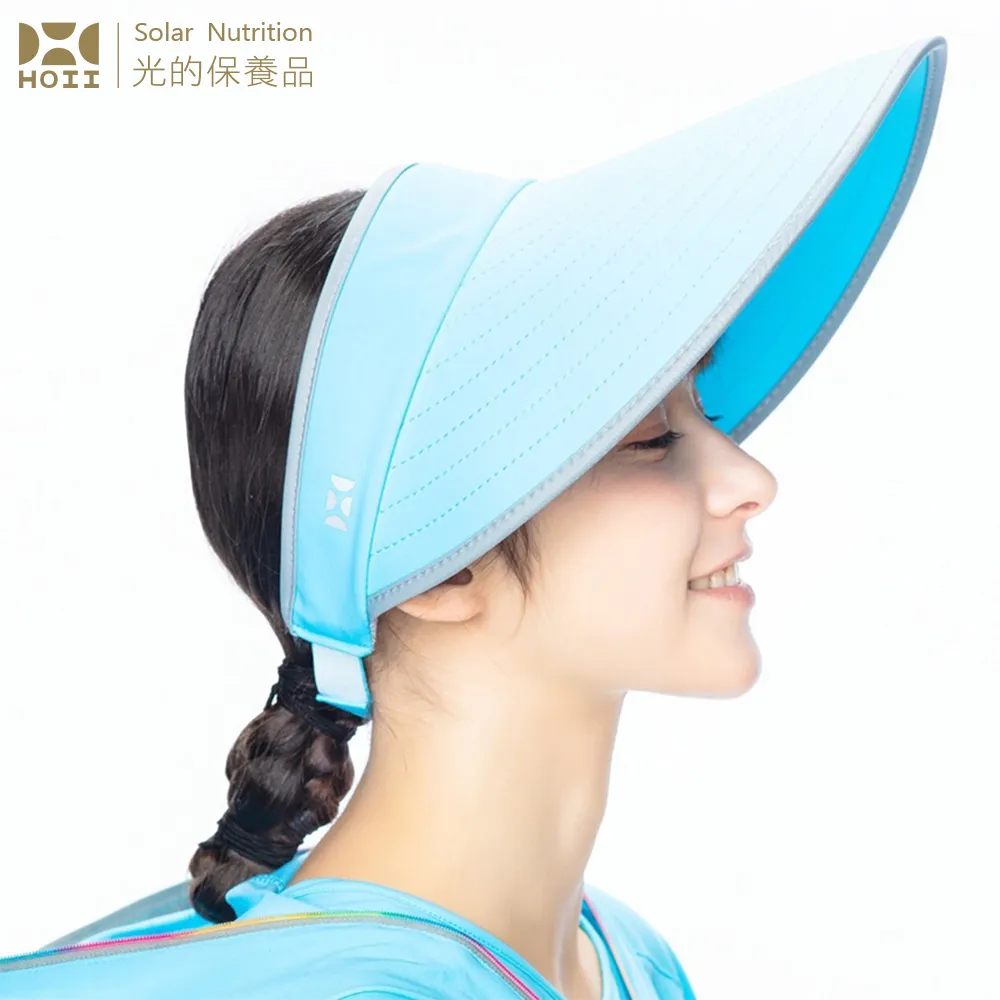【HOII后益.】HOII后益 輕巧摺疊美膚帽 ★藍光(UPF50+抗UV防曬涼感先進光學機能布)