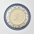 【波蘭陶】Vena  圓形深餐盤 陶瓷盤 圓盤 菜盤 水果盤 22cm 波蘭手工製(春遊系列)
