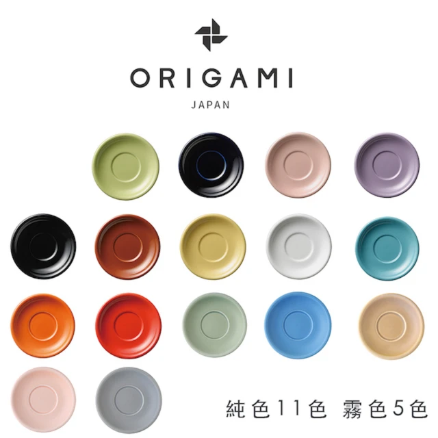 【ORIGAMI】陶瓷拿鐵碗盤(搭配250ml用)