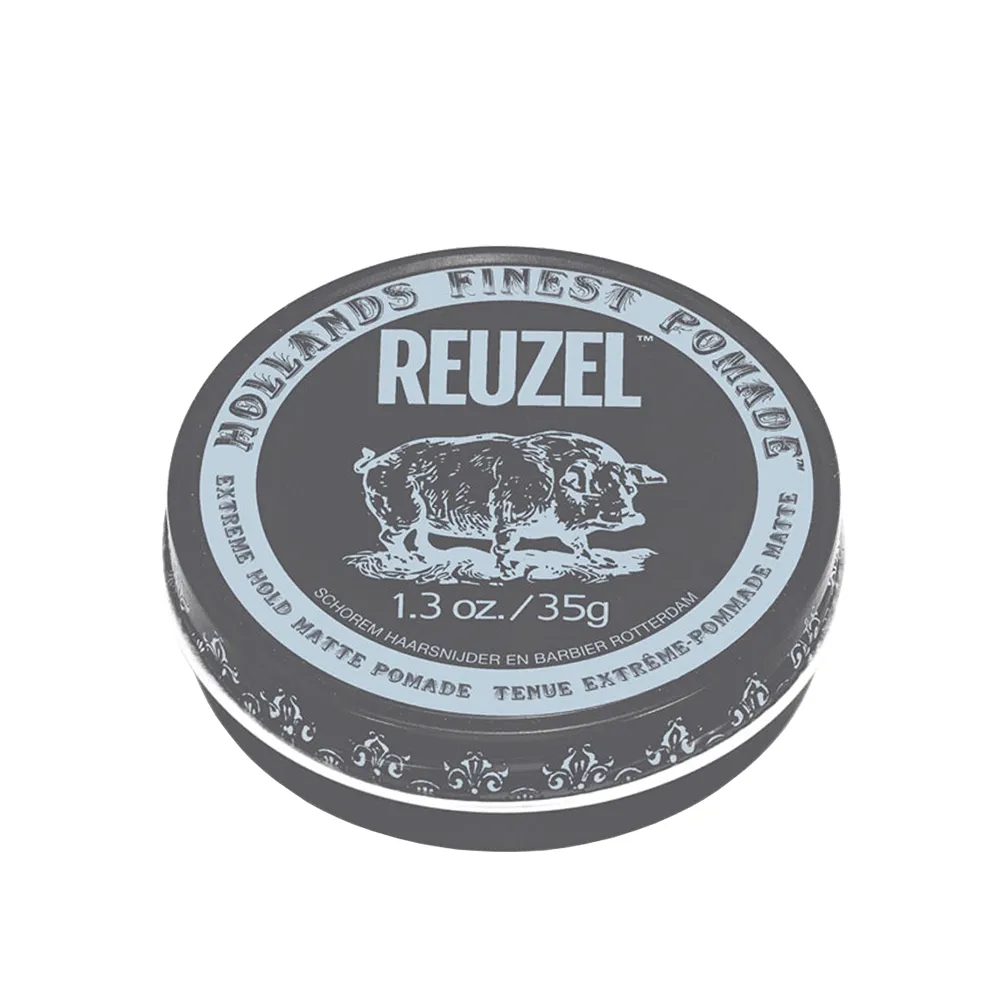 【REUZEL】灰豬極強水泥級無光澤髮蠟 35g