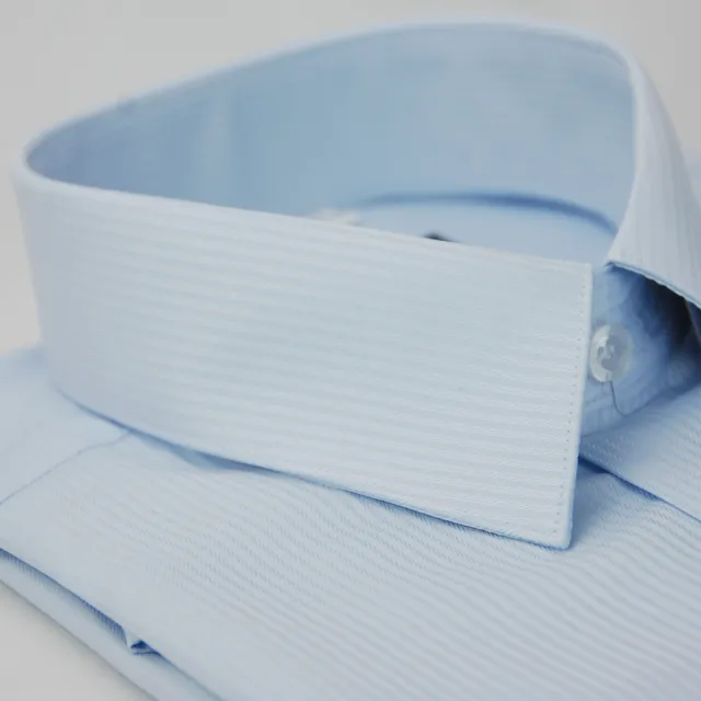 【金安德森】水藍色吸排窄版短袖襯衫-fast