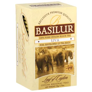 即期品【Basilur 錫蘭茶】70259 烏法高山錫蘭紅茶 2gx25包