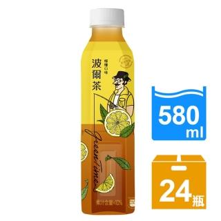 【金車】波爾茶-檸檬口味580mlx24入/箱