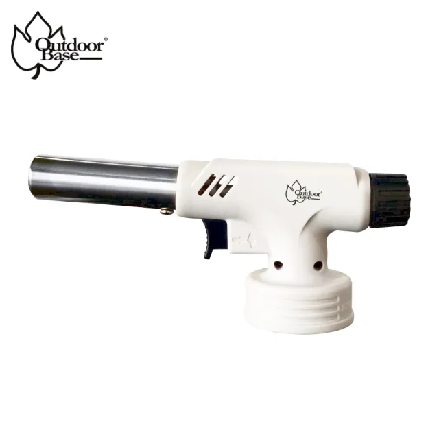 【Outdoorbase】360°多功能旋轉無死角噴火槍(瓦斯噴燈/卡式瓦斯噴槍頭/點火槍/露營噴槍/燒烤)