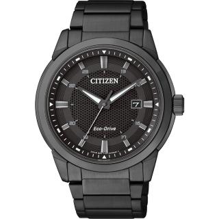 【CITIZEN 星辰】GENTS 光動能藍寶石玻璃腕錶(BM7145-51E)