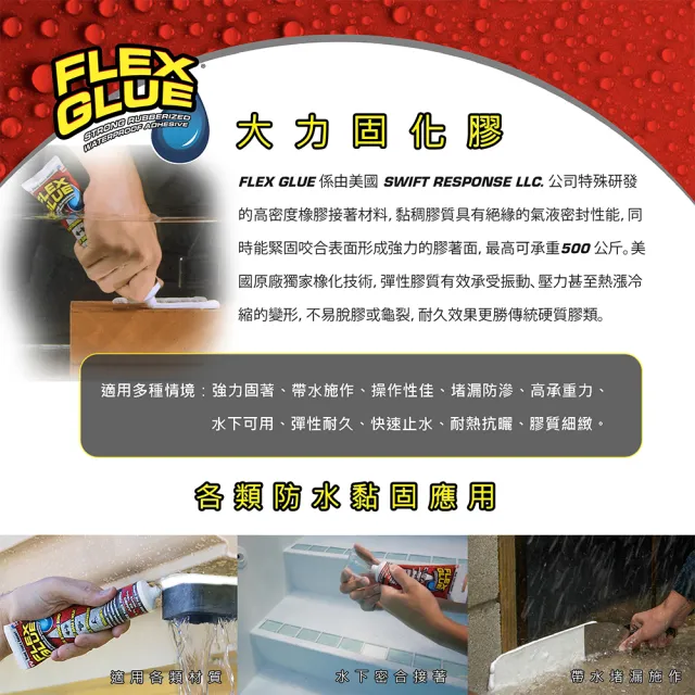 【FLEX SEAL】FLEX GLUE 大力固化膠(專業型)