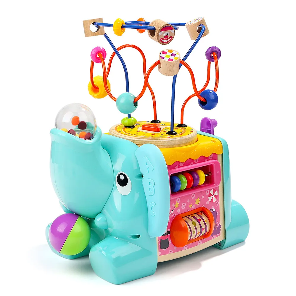 大象馬戲團遊戲繞珠(兒童教育玩具)