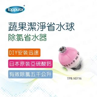 【Toppuror泰浦樂】蔬果潔淨省水球 TPR-SEF16
