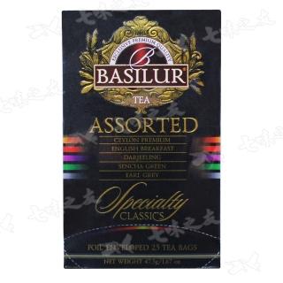 【Basilur 錫蘭茶】70296 經典系列茶包-5種口味25包-增量版