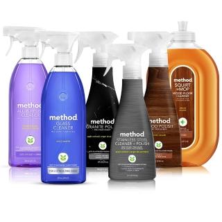 【method 美則】新屋賀禮木質保養清潔6件組