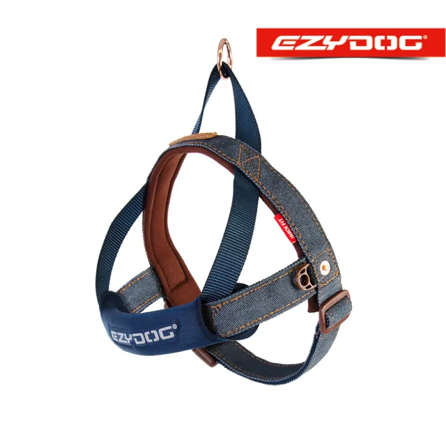 【澳洲 EZYDOG】雙環項圈 丹寧 XL