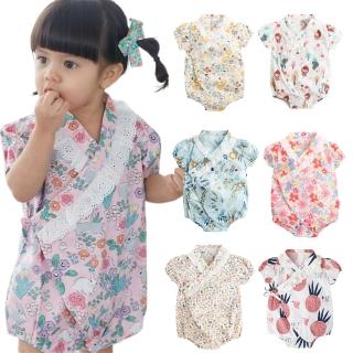 【Baby童衣】寶寶和服造型三角包屁衣 80070(共１０色)