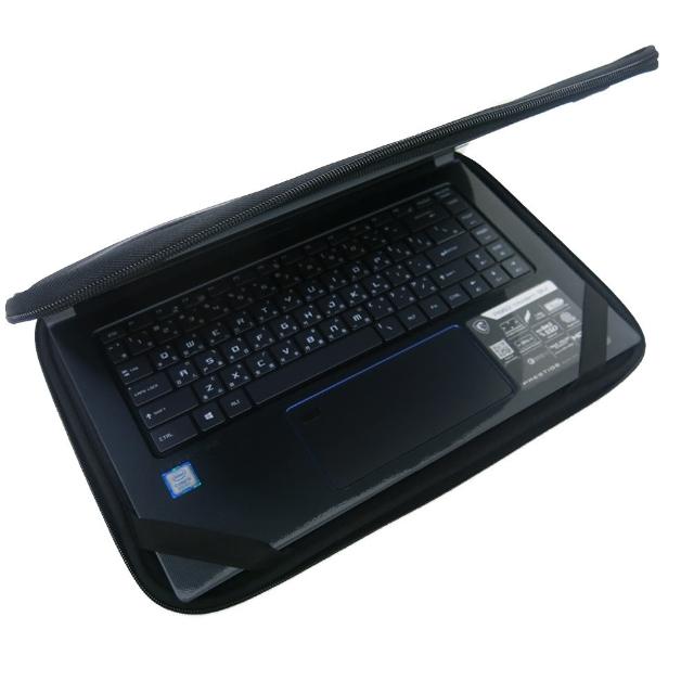 【Ezstick】MSI PS63 8RC 15吋SS 通用NB保護專案 三合一超值電腦包組(防震包)