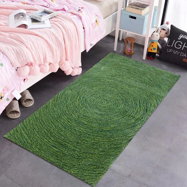 【山德力】ESPRIT Lakeside地毯 ESP-3307-05 70X140cm(綠色 柔軟 生活美學)