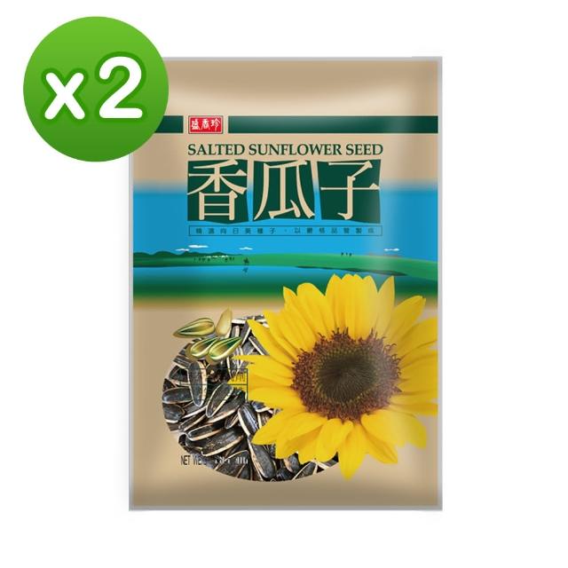 【盛香珍】奶香原味香瓜子3kgX2袋組(重量級量販包/淡鹹奶香味)