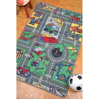 【Ambience】比利時童趣地毯-工程(100x150cm)