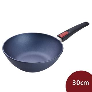 【Woll】Diamond Lite 輕量鑽石 不沾中式炒鍋 30cm 不沾鍋 中華炒鍋(平輸品)