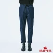 【BRAPPERS】男款 鬆緊帶運動八分褲(藍)
