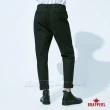 【BRAPPERS】男款 鬆緊帶運動八分褲(黑)