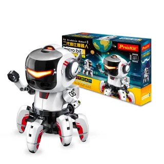 【Pro’sKit 寶工】科學玩具 GE-894 二代寶比機器人(原廠授權經銷 STEAM創客/教育科學)