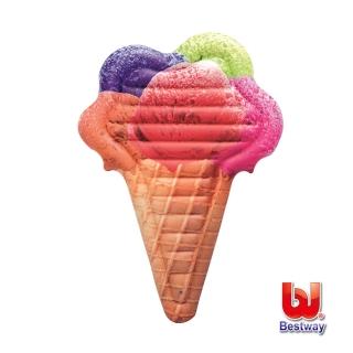 【BESTWAY】繽紛甜筒冰淇淋充氣浮排(泳圈 浮床)