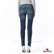 【BRAPPERS】女款 新美腳ROYAL系列-中低腰彈性噴漆窄管褲(藍黑)
