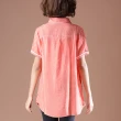 【ACheter】奧林匹克美人風尚冰涼條紋上衣#103900(橘色)