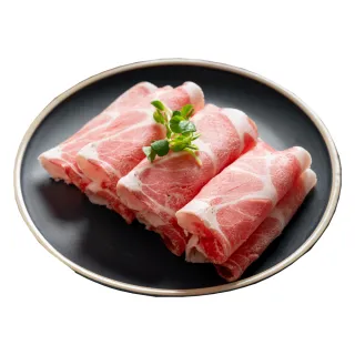 【凱文肉舖】美淇食品-台灣黑豬梅花火鍋片_6盒(200g/盒±9g)