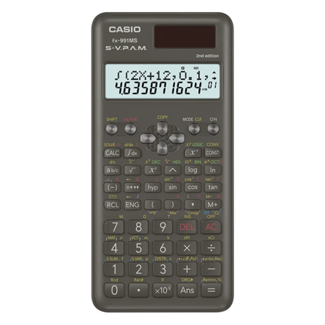 【CASIO 卡西歐】12位數工程用計算機(FX-991MS-2)