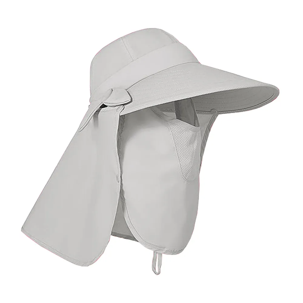 可折疊遮臉遮陽帽(E007-015)